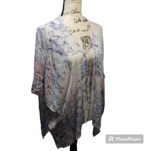 Aeropostale Light weight Floral Burst Cover Up Cardigan Size OS